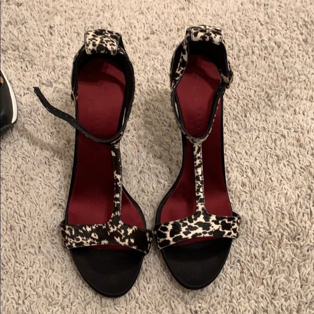 BURBERRY SANDALS REAL FUR